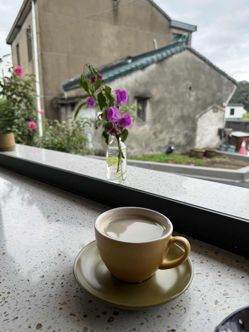 Coffee in open window 1080p